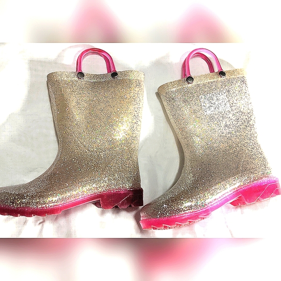 Member's Mark Girls Glitter Rain Boots - Picture 2 of 8